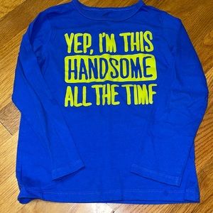Royal blue long sleeve Tshirt